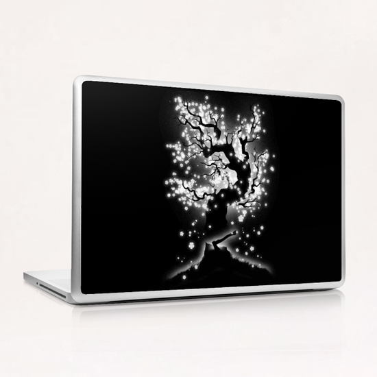 Beauty Cannot Be Interrupted Laptop & iPad Skin by Tobias Fonseca
