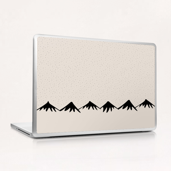 Snow and mountain by PIEL Laptop & iPad Skin by PIEL Design
