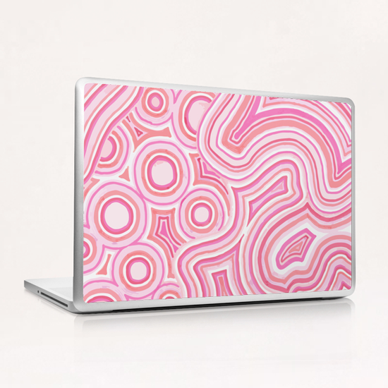 Pink Color Burst Laptop & iPad Skin by ShinyJill