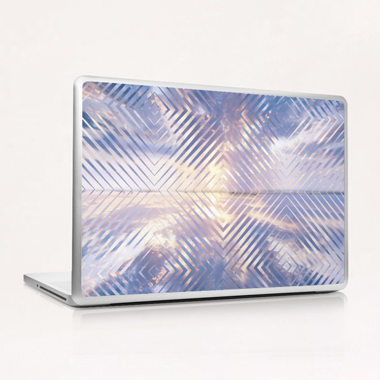 Sky fragmentation Laptop & iPad Skin by Vic Storia