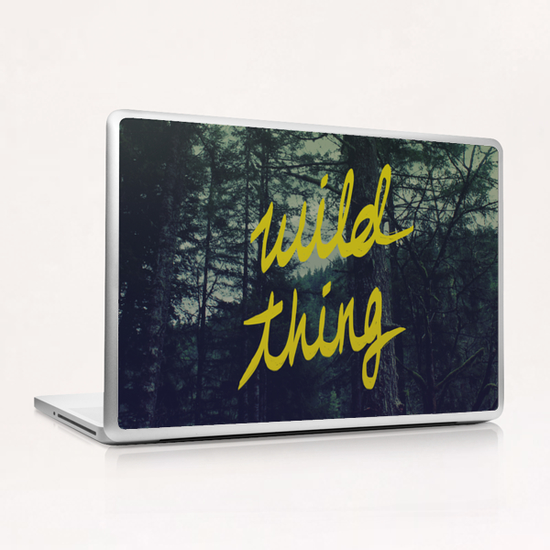 Wild Thing Laptop & iPad Skin by Leah Flores