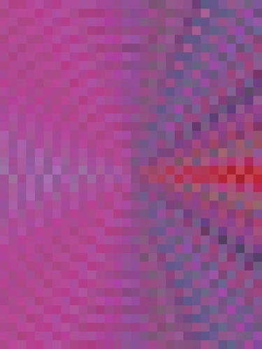 geometric square pixel pattern abstract background in pink and blue Mural by Timmy333