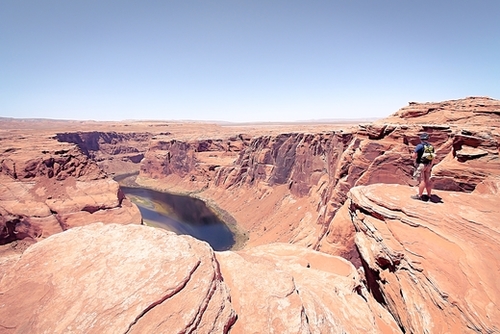 enjoy the view of  the Horseshoe Bend,USA Mural by Timmy333