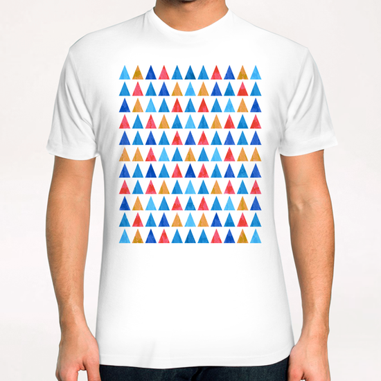 Lovely Geometric Pattern X 0.3 T-Shirt by Amir Faysal