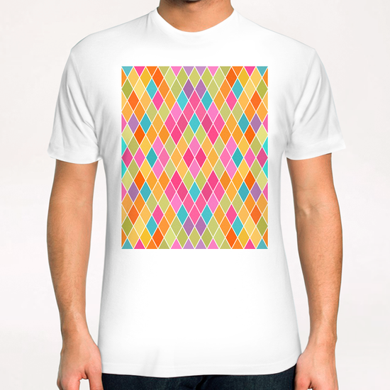 Lovely Geometric Background X 0.1 T-Shirt by Amir Faysal