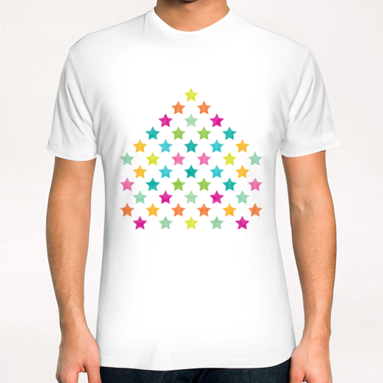 Colorful Star T-Shirt by Amir Faysal