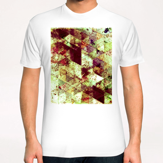 Abstract Geometric Background #12 T-Shirt by Amir Faysal