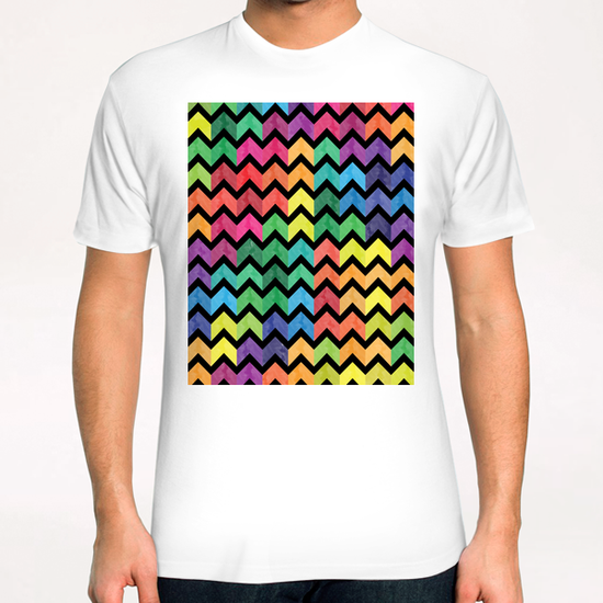 Lovely Chevron #2 T-Shirt by Amir Faysal