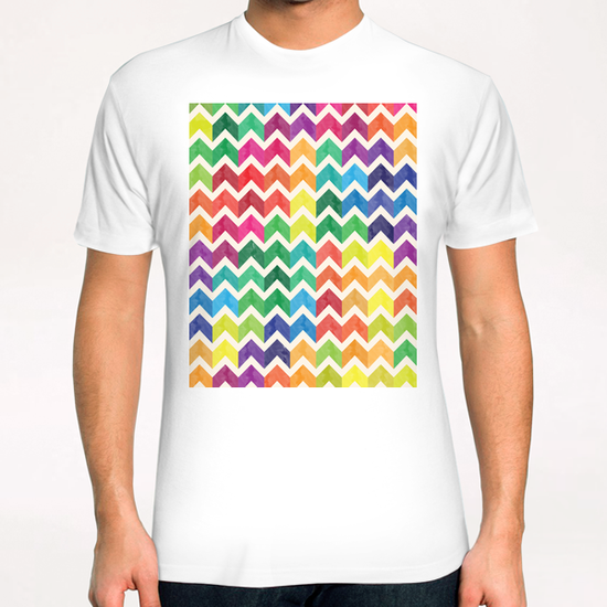 Lovely Chevron #3 T-Shirt by Amir Faysal