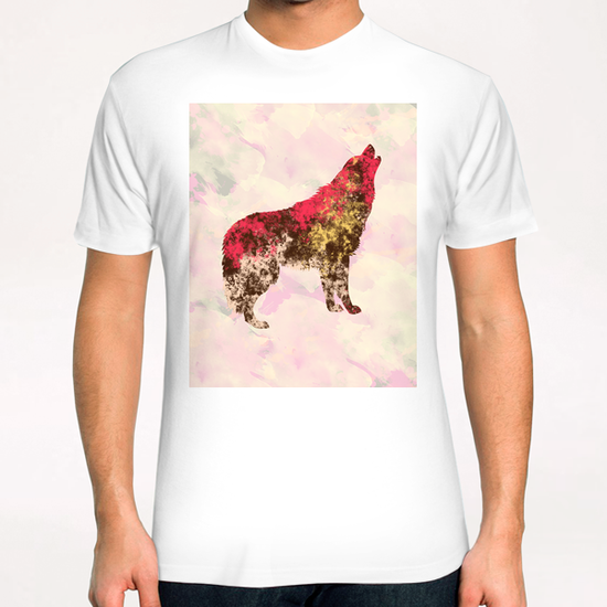 Abstract Wolf T-Shirt by Amir Faysal