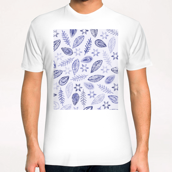 Floral#2 T-Shirt by Amir Faysal