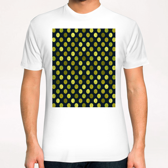 Watercolor Polka Dots  X 0.2 T-Shirt by Amir Faysal