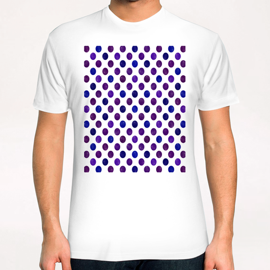 Watercolor Polka Dots  X 0.3 T-Shirt by Amir Faysal