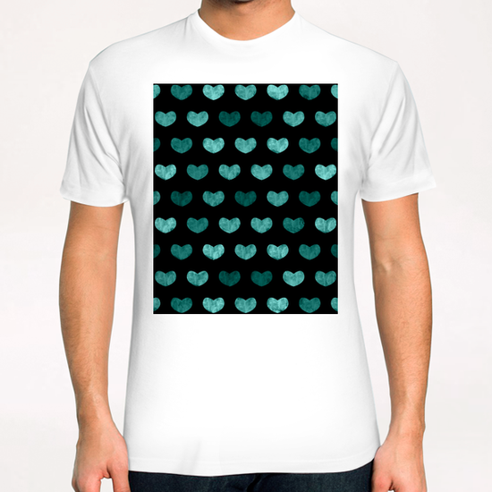 Cute Hearts #3 T-Shirt by Amir Faysal