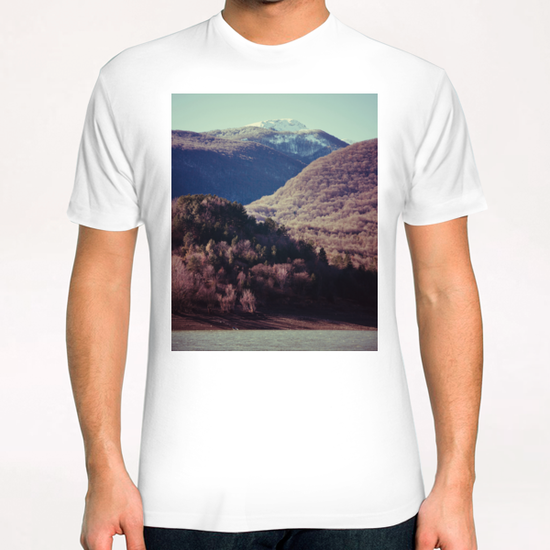 Mountains in the background XIV T-Shirt by Salvatore Russolillo