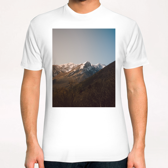 Mountains in the background XVIII T-Shirt by Salvatore Russolillo