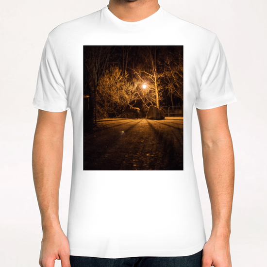 Lone Deer II  T-Shirt by Salvatore Russolillo