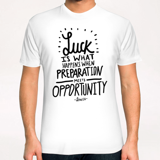 Luck Seneca T-Shirt by Leah Flores